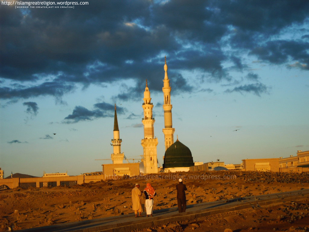 Beautiful Masjid Nabawi Wallpapers - Masjid Nabawi Full Hd - HD Wallpaper 