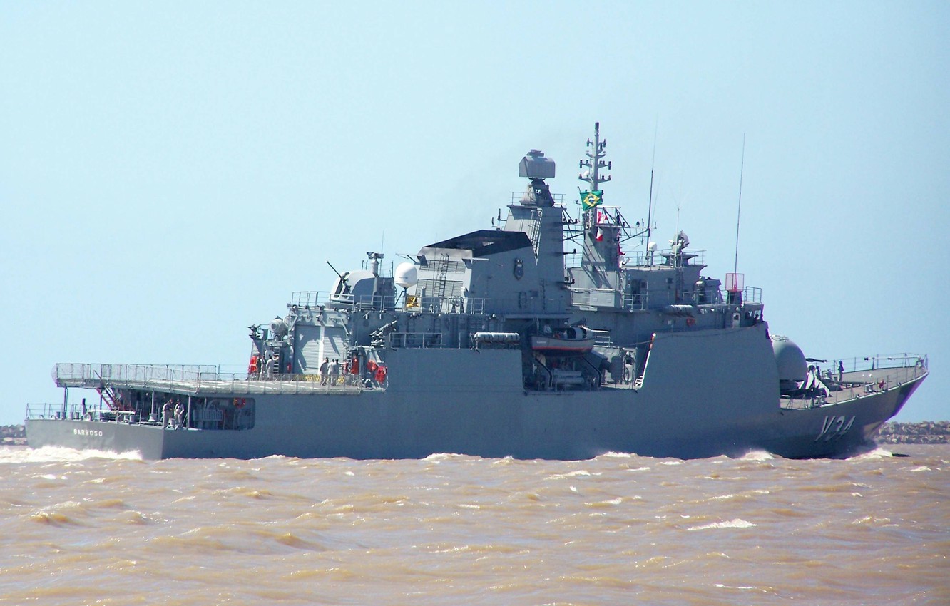Photo Wallpaper Flag, Brazil, Navy, - Command Ship - HD Wallpaper 