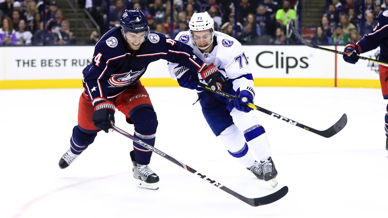 Columbus Blue Jackets Vs Tampa Bay Lightning Playoffs - HD Wallpaper 