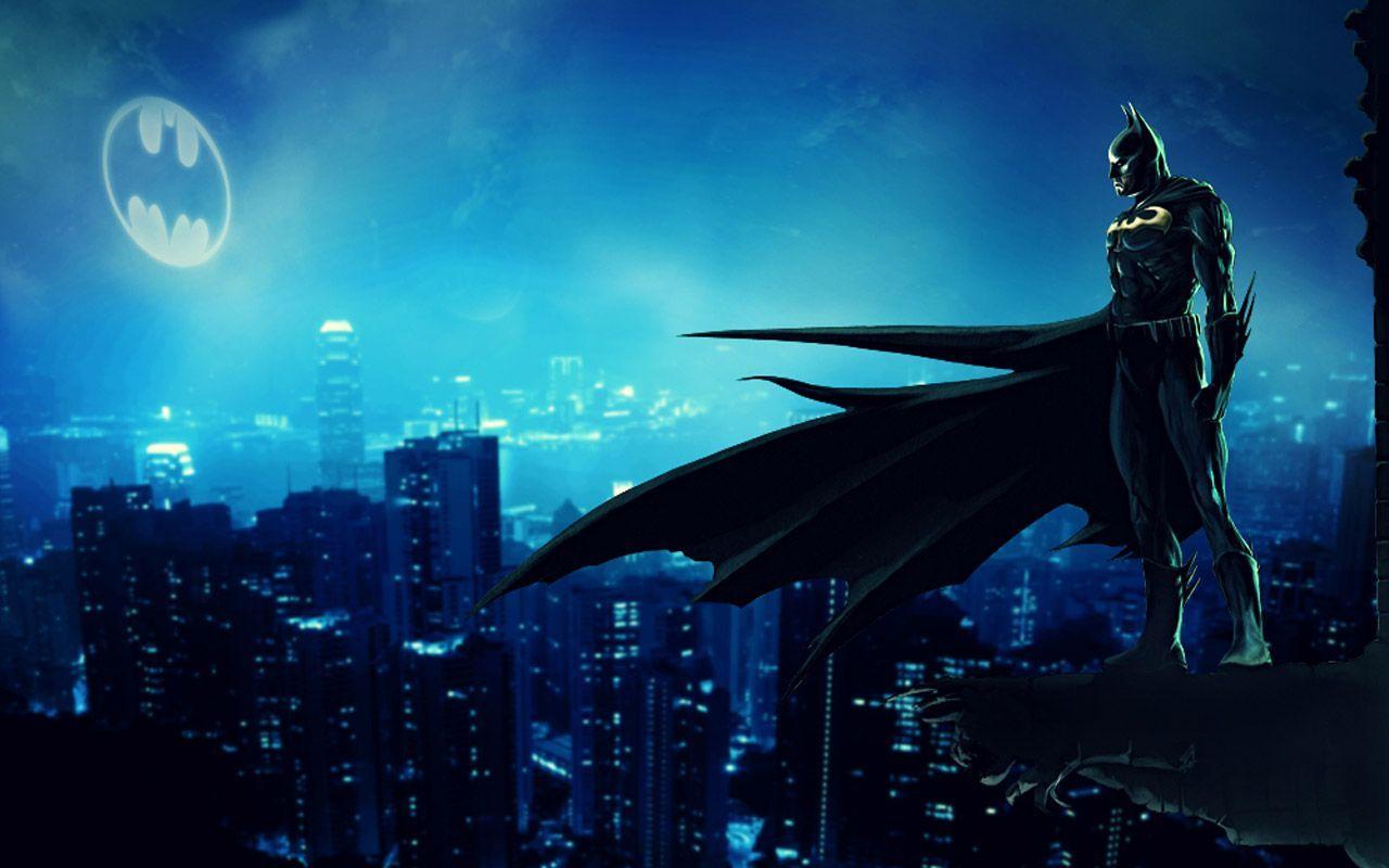 Batman Free Wallpaper - Batman Background - HD Wallpaper 