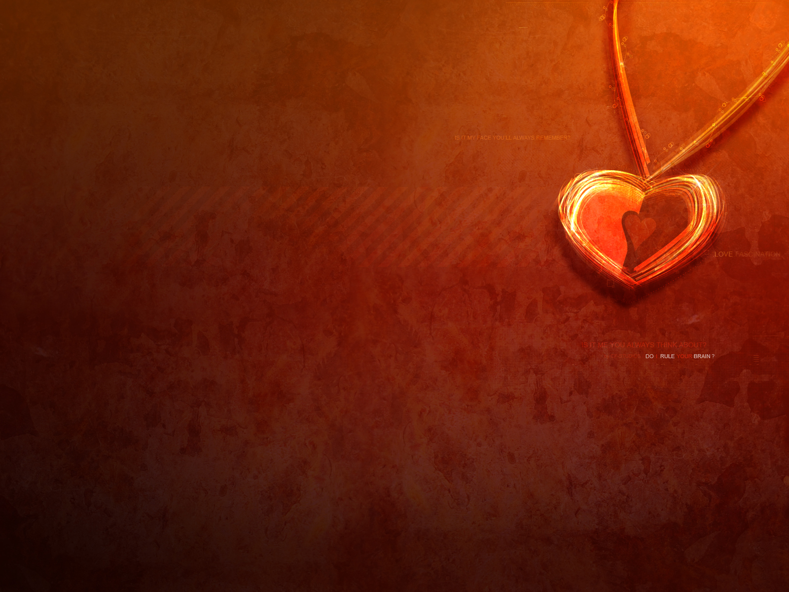 Heart Necklace - Simple Love Wallpapers Download - HD Wallpaper 