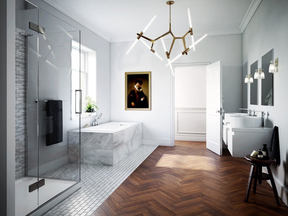 Top Home Appliances Logo Design That Are Easily Recognizable - Luxury Shower Enclosure - HD Wallpaper 