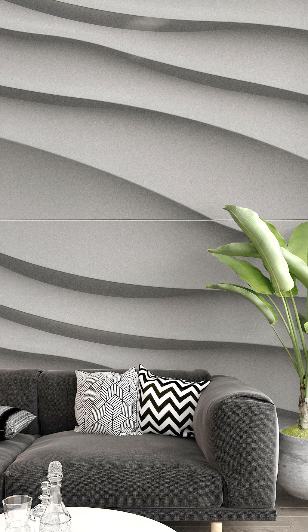 Wall Mural Living Room, Wall And Room - Digital Wallpaper For Wall - HD Wallpaper 