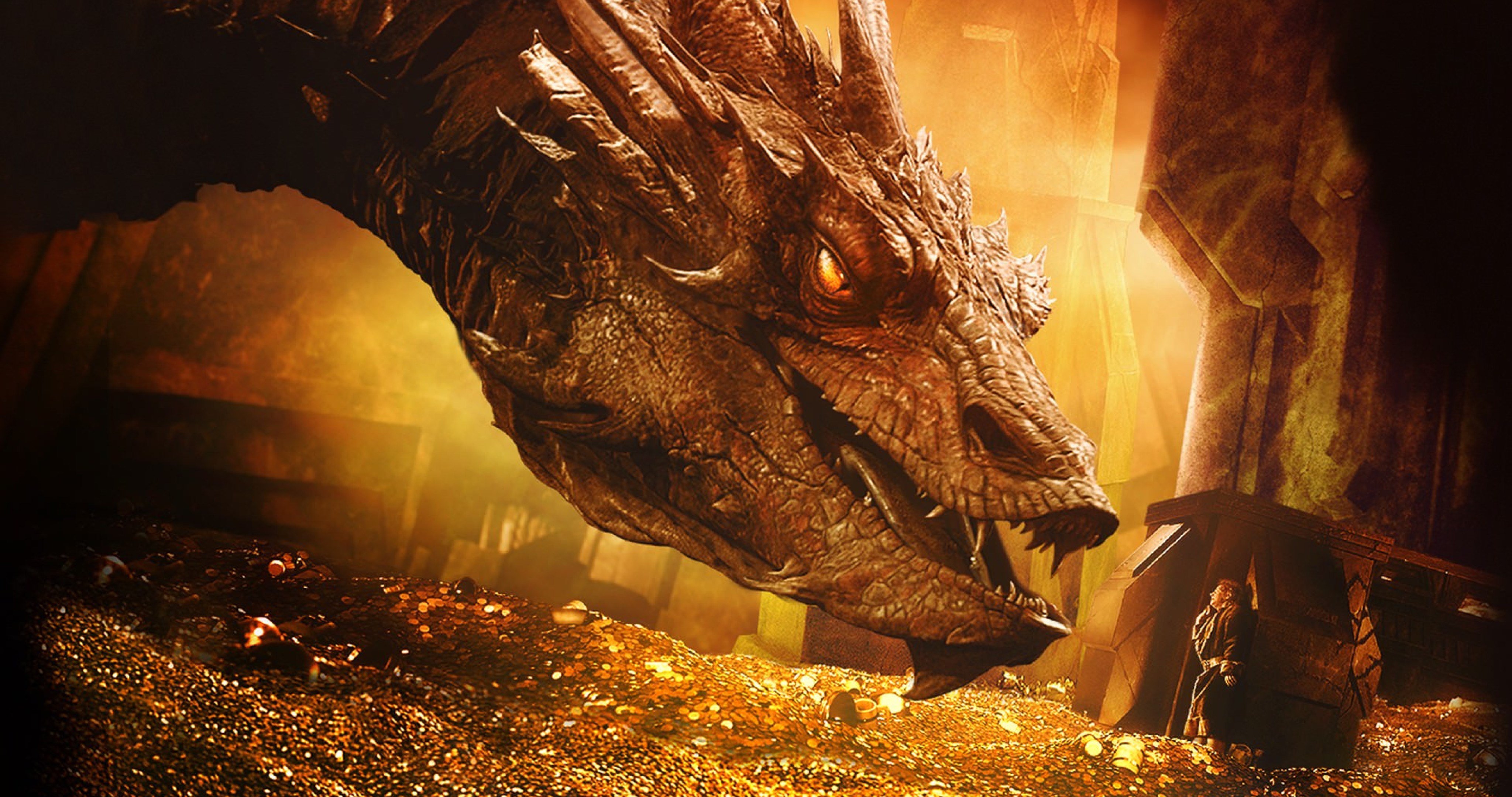 Hobbit Smaug - HD Wallpaper 
