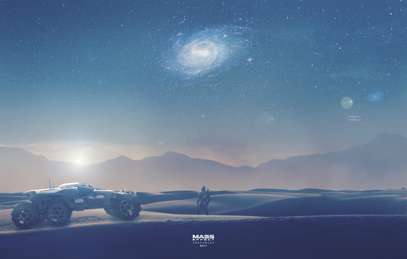 Photo Wallpaper Mass Effect, Nomad, Andromeda, Ryder, - Mass Effect Andromeda Nomad - HD Wallpaper 