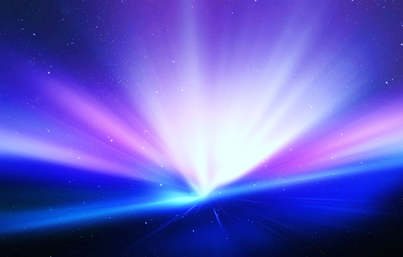 Photo Wallpaper Space, Lights, The Universe, Apple, - Lens Flare - HD Wallpaper 