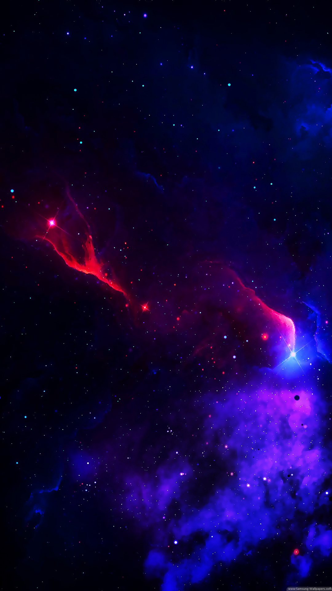 Iphone 8 Plus Galaxy 1080x1920 Wallpaper Teahub Io