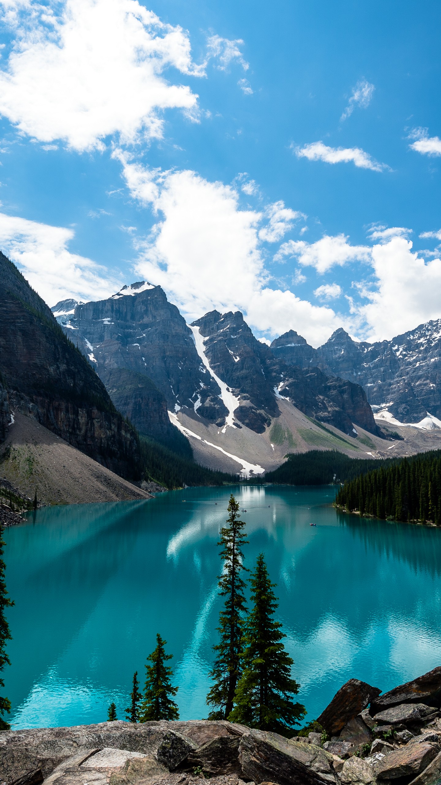 Moraine Lake - HD Wallpaper 