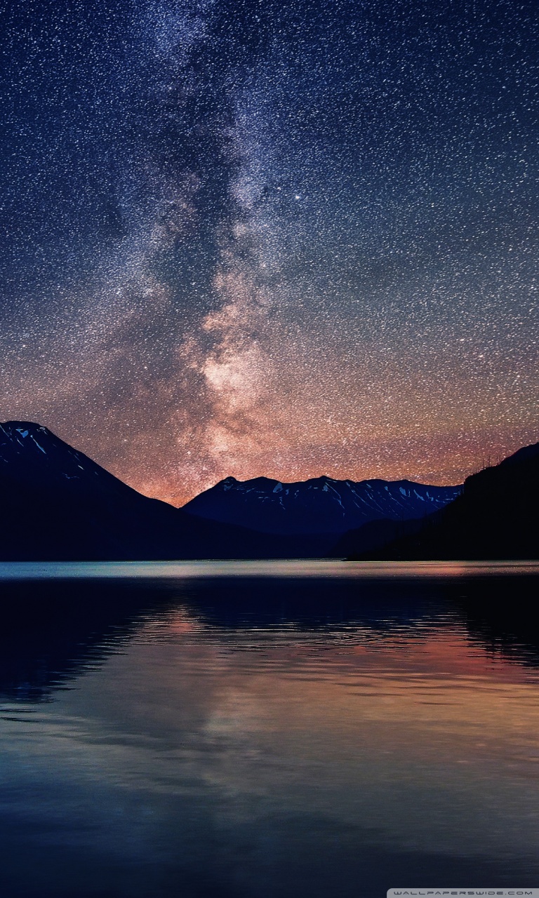 Mobile Wallpaper Milky Way - HD Wallpaper 