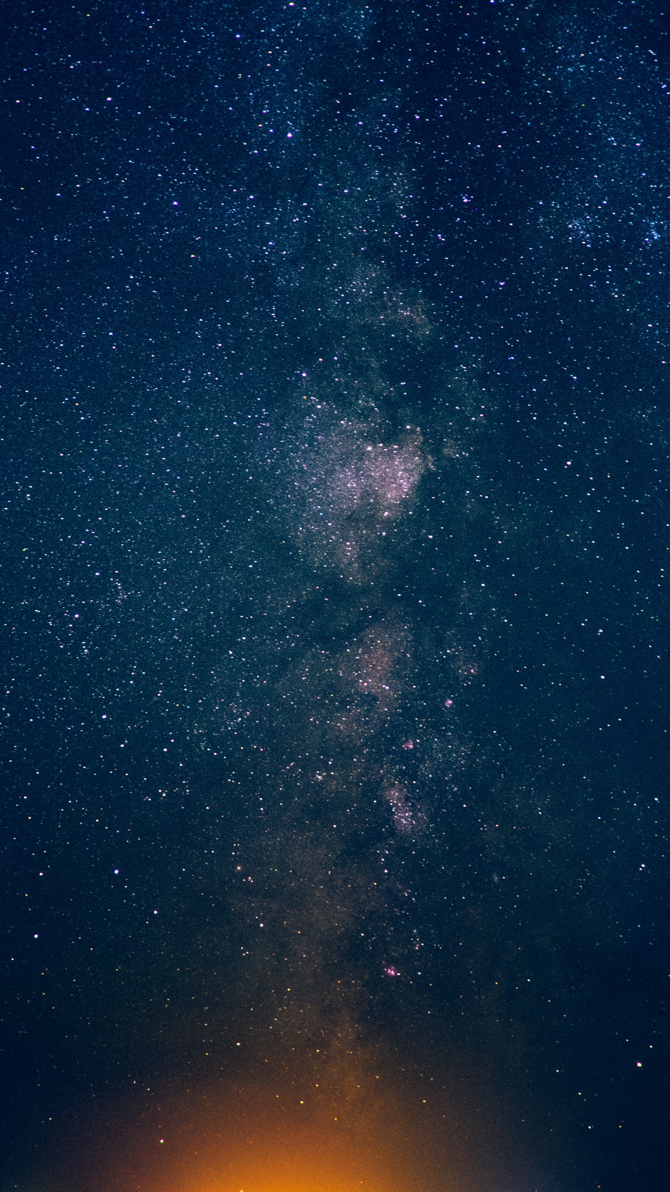 Wallpaper Starry Sky, Stars, Milky Way - Night Sky Phone Wallpaper 4k - HD Wallpaper 