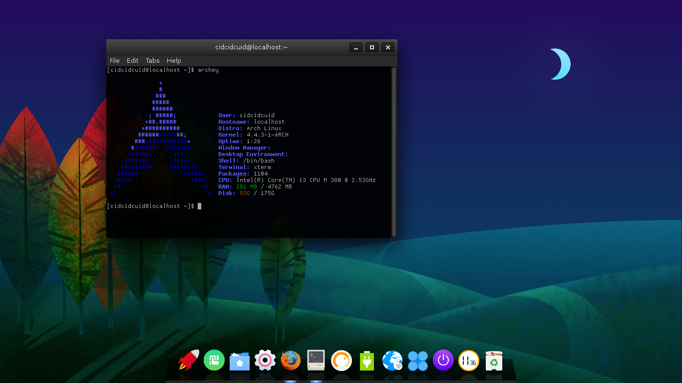 Install Deepin Desktop Environment On Archlinux - Arch Linux Dock - HD Wallpaper 
