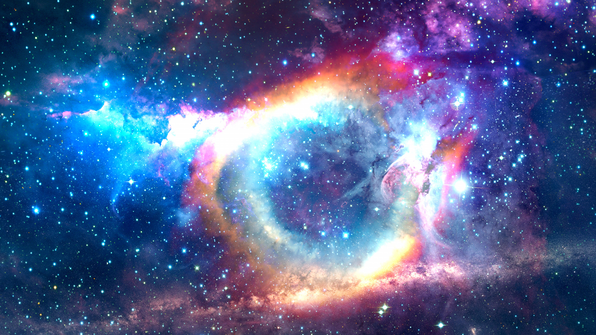 Background 1080p Galaxy Space - HD Wallpaper 