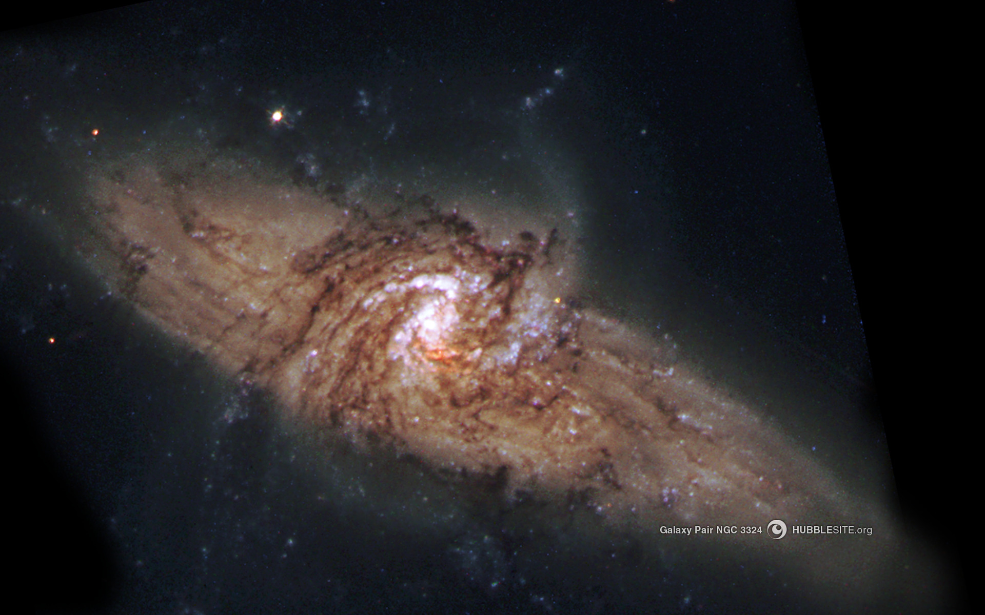 Ngc 3314 - HD Wallpaper 