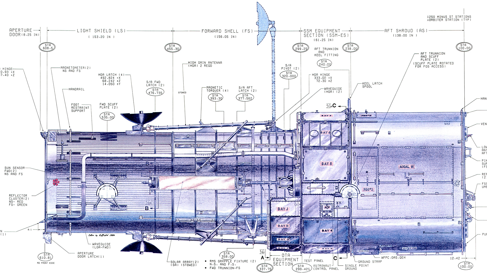 Hubble Space Telescope Plans - HD Wallpaper 