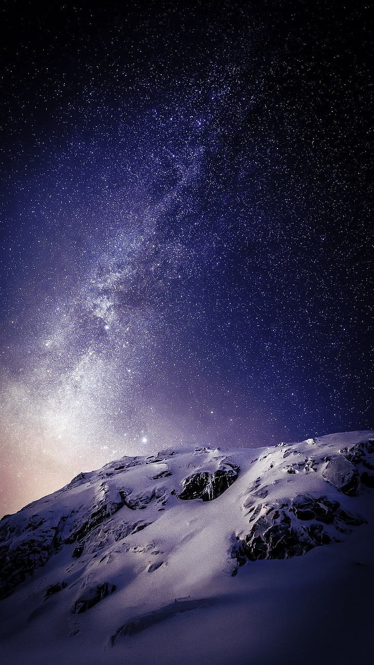 Milky Way Wallpaper, Sky, Mountains, Portrait Display, - Night Sky Wallpaper 4k Portrait - HD Wallpaper 