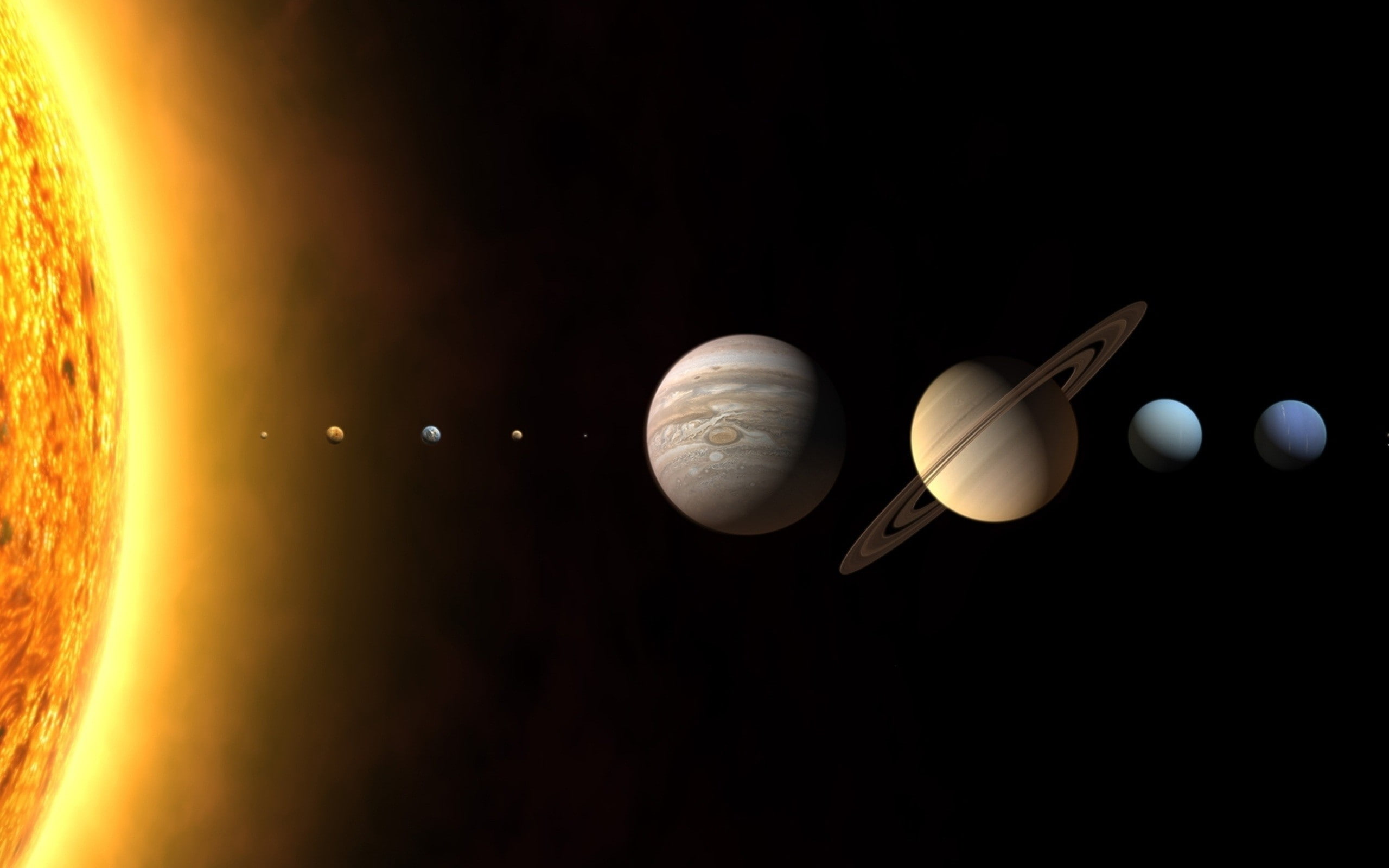 Solar System No Background - HD Wallpaper 