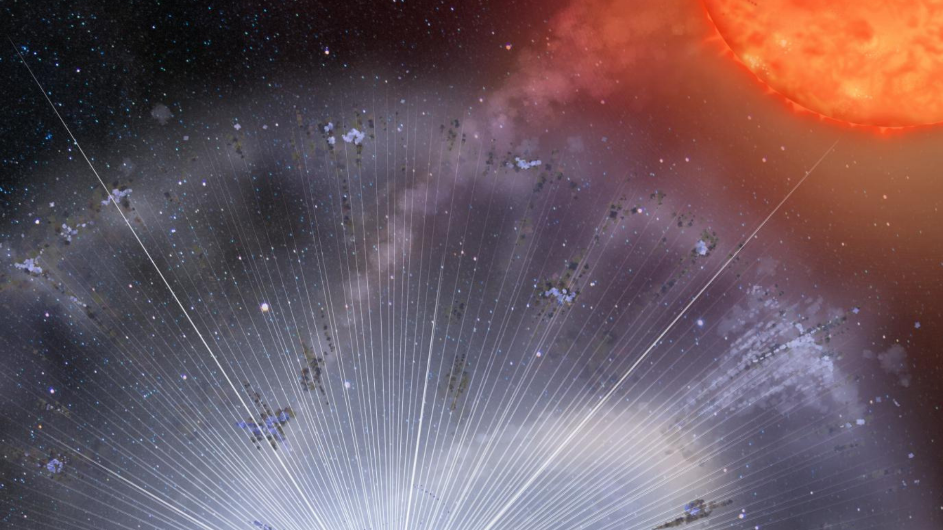 A Team Of Researchers Found A Grain Of Stardust That - Solar System - HD Wallpaper 