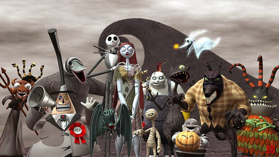 The Nightmare Before Christmas Hd Wallpapers, Desktop - Nightmare Before Christmas Townspeople - HD Wallpaper 