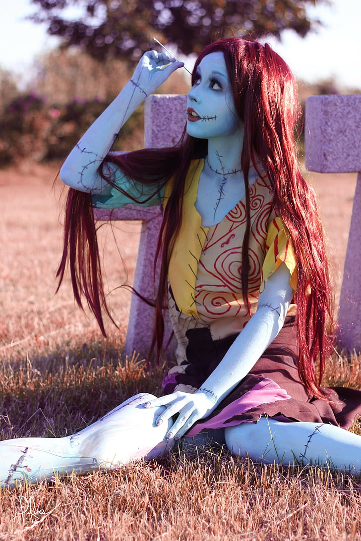 Women, The Nightmare Before Christmas, Sally, Cosplay, - Sally The Nightmare Before Christmas Cosplay - HD Wallpaper 