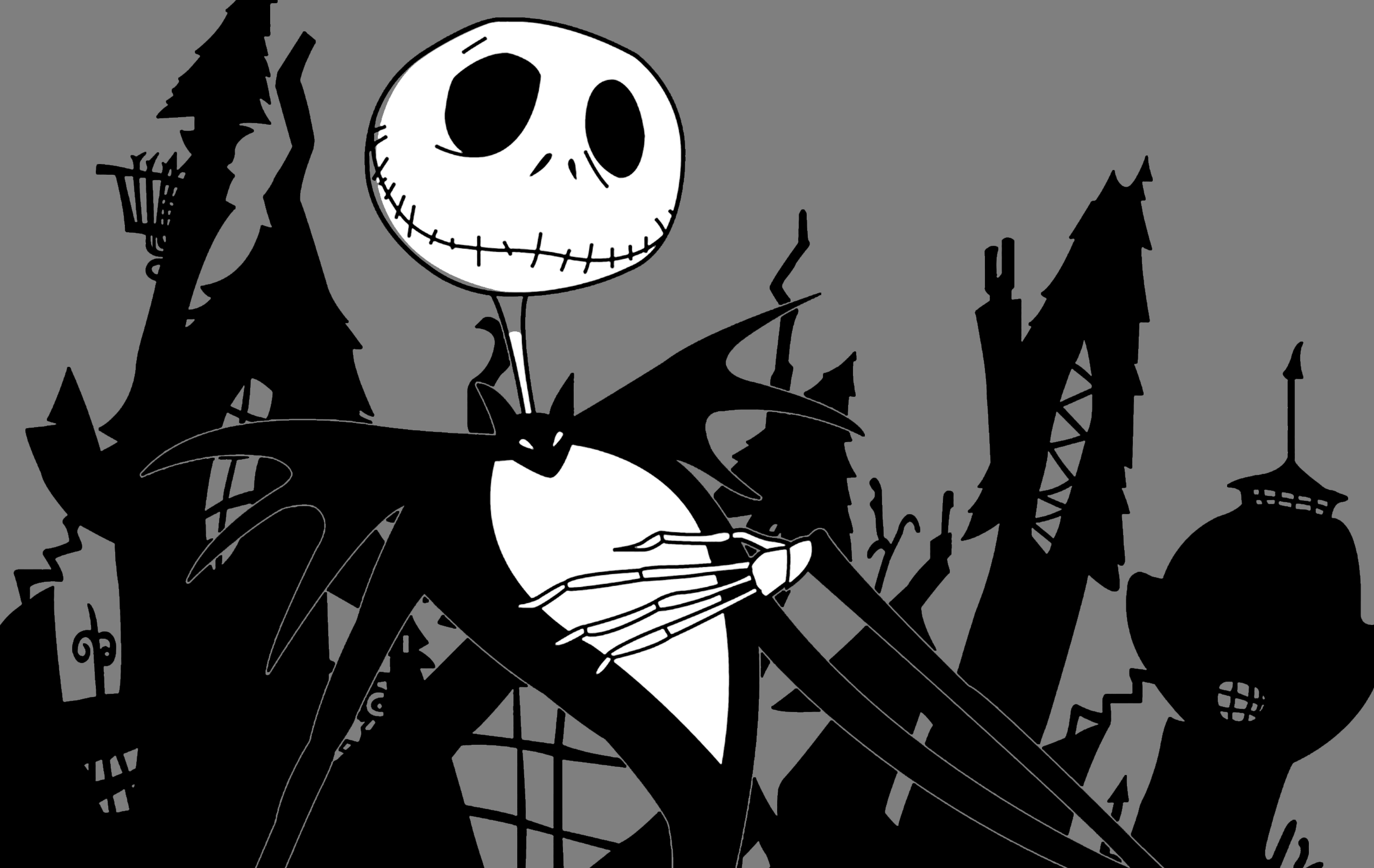 Jack Skellington Wallpaper Hd - HD Wallpaper 