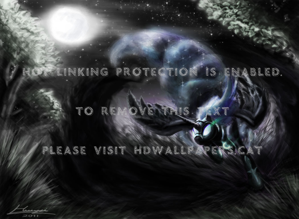 Nightmare Moon Mlp My Little Pony Tv Series - My Little Pony: Friendship Is Magic - HD Wallpaper 