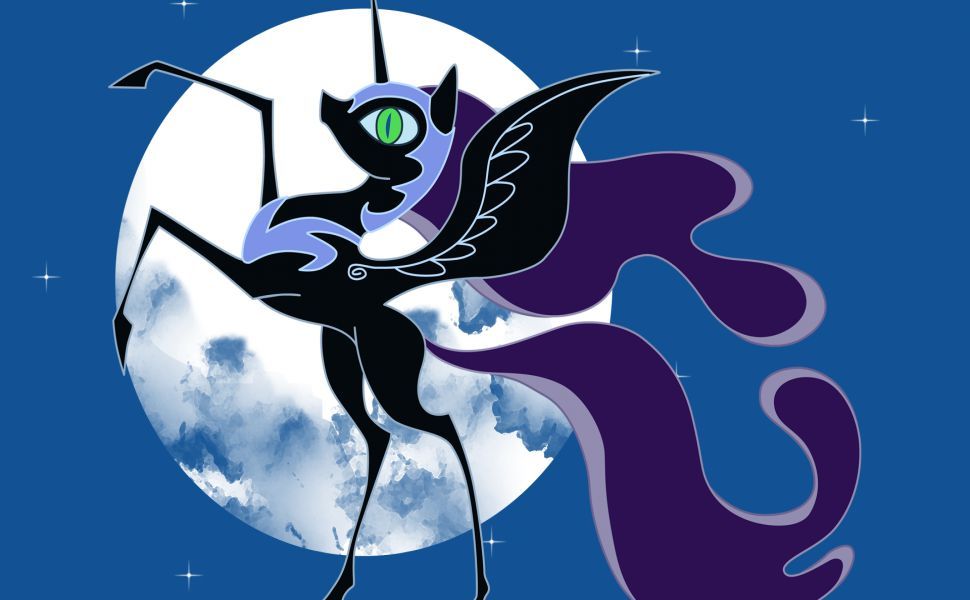 Dark Celestia - HD Wallpaper 