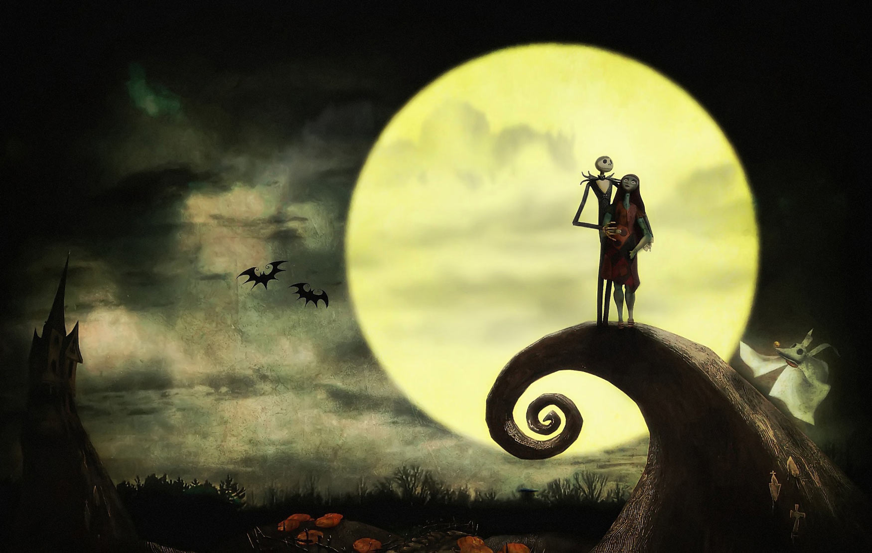 Nightmare Before Christmas Pregnant Sally - HD Wallpaper 