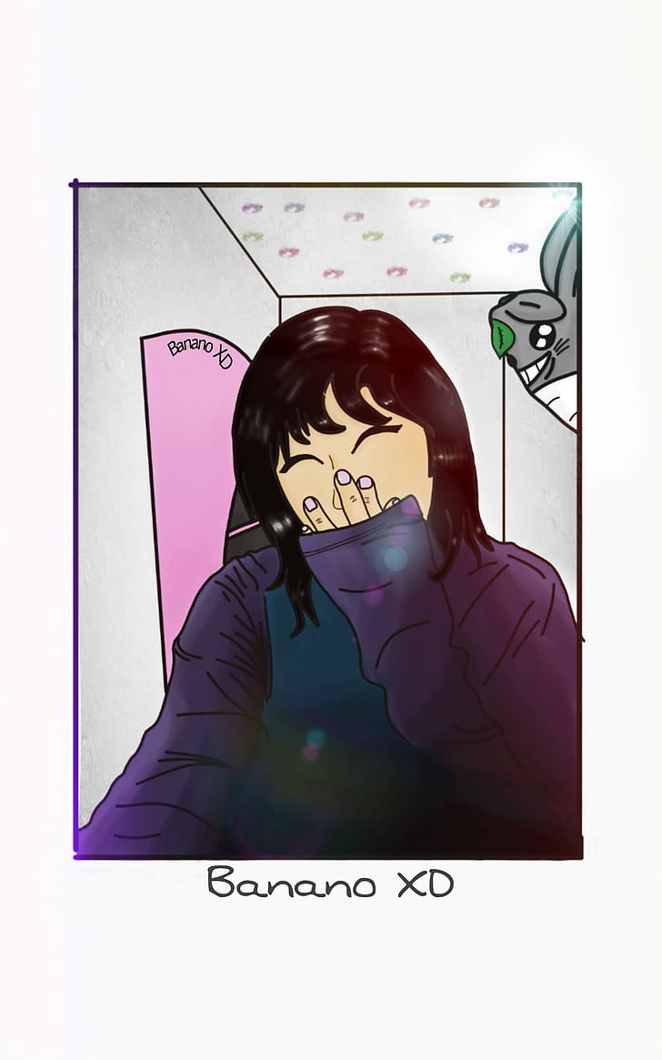 Chica, Felicidad, Hd Wallpaper - Cartoon - HD Wallpaper 