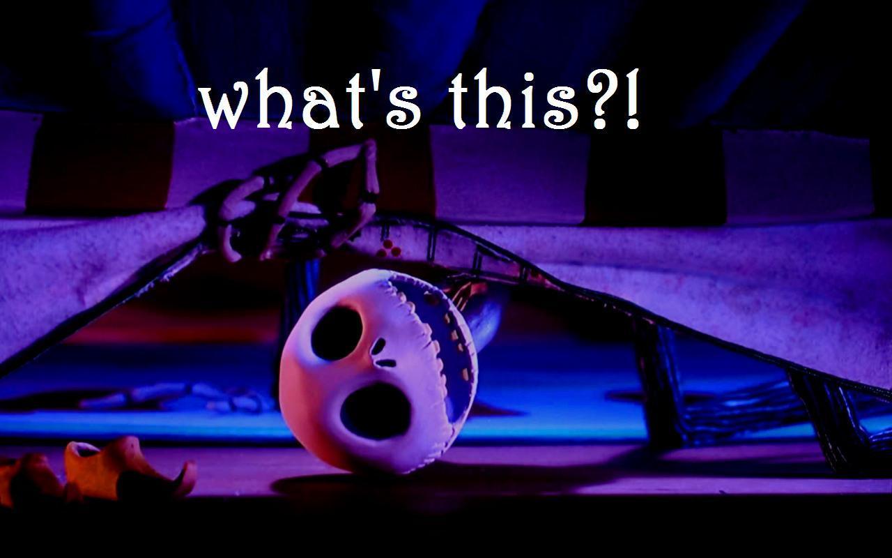 Christmas, Draw, And Jack Skellington Image - What's This Nightmare Before Christmas - HD Wallpaper 