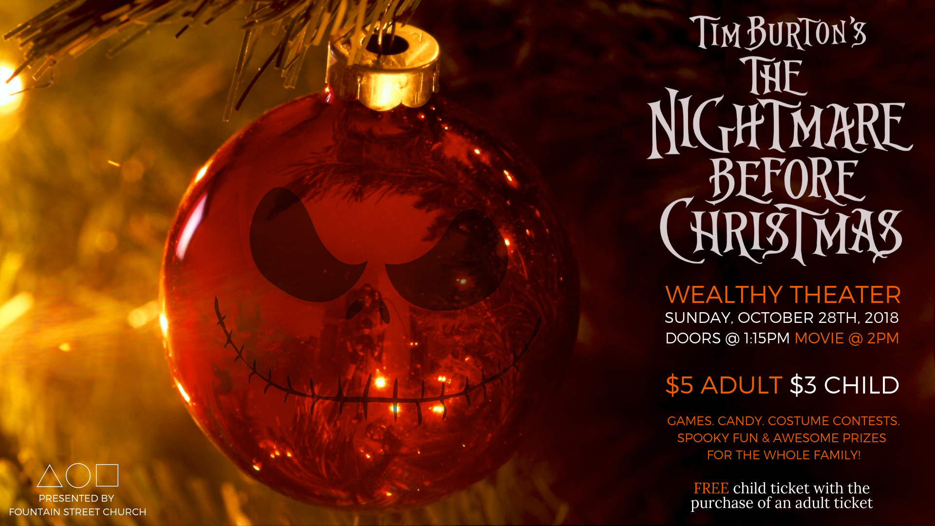 Nightmare Before Christmas 2018 Tree - HD Wallpaper 