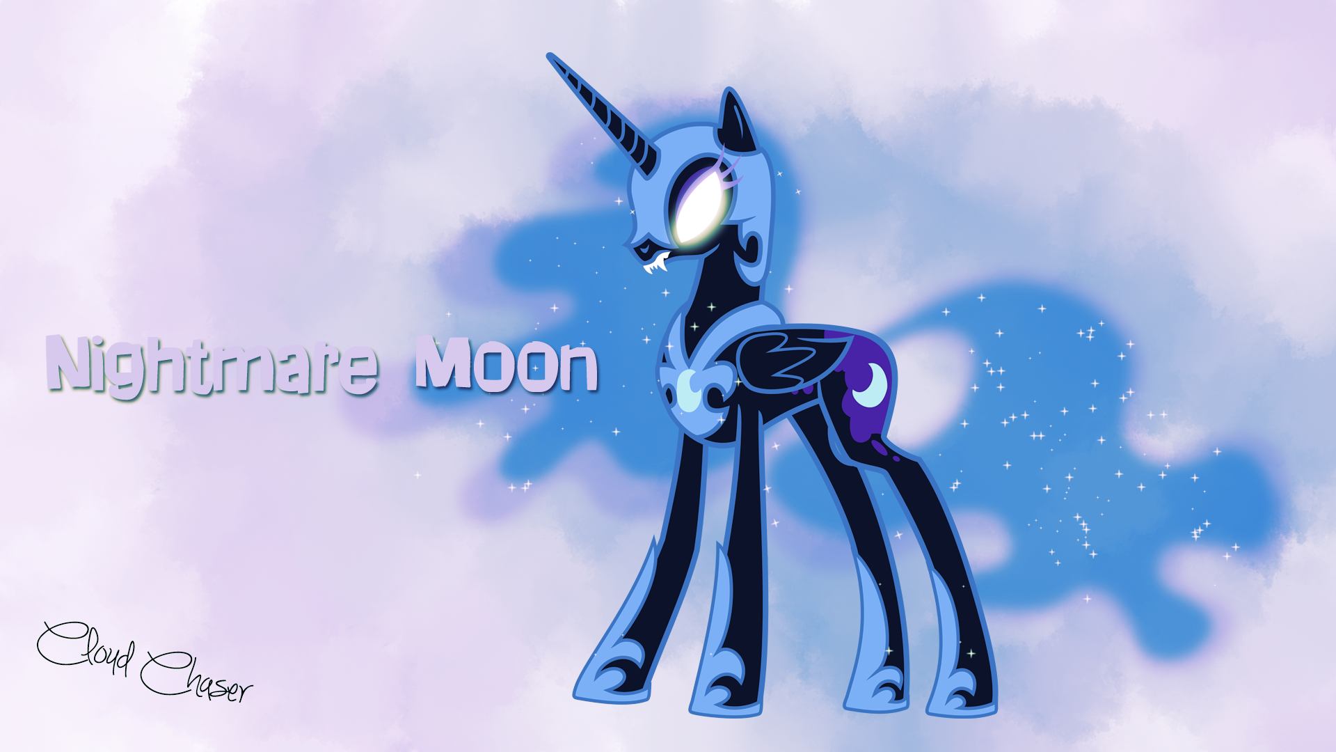 My Little Pony Princess Nightmare Moon - HD Wallpaper 