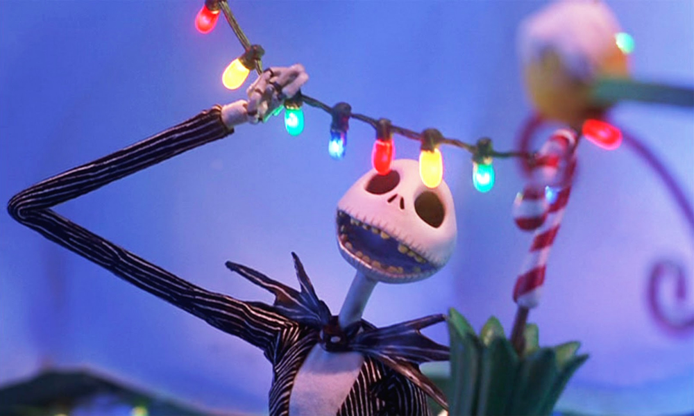 The Nightmare Before Christmas Hd Wallpapers, Desktop - Jack Skellington Christmas Lights - HD Wallpaper 