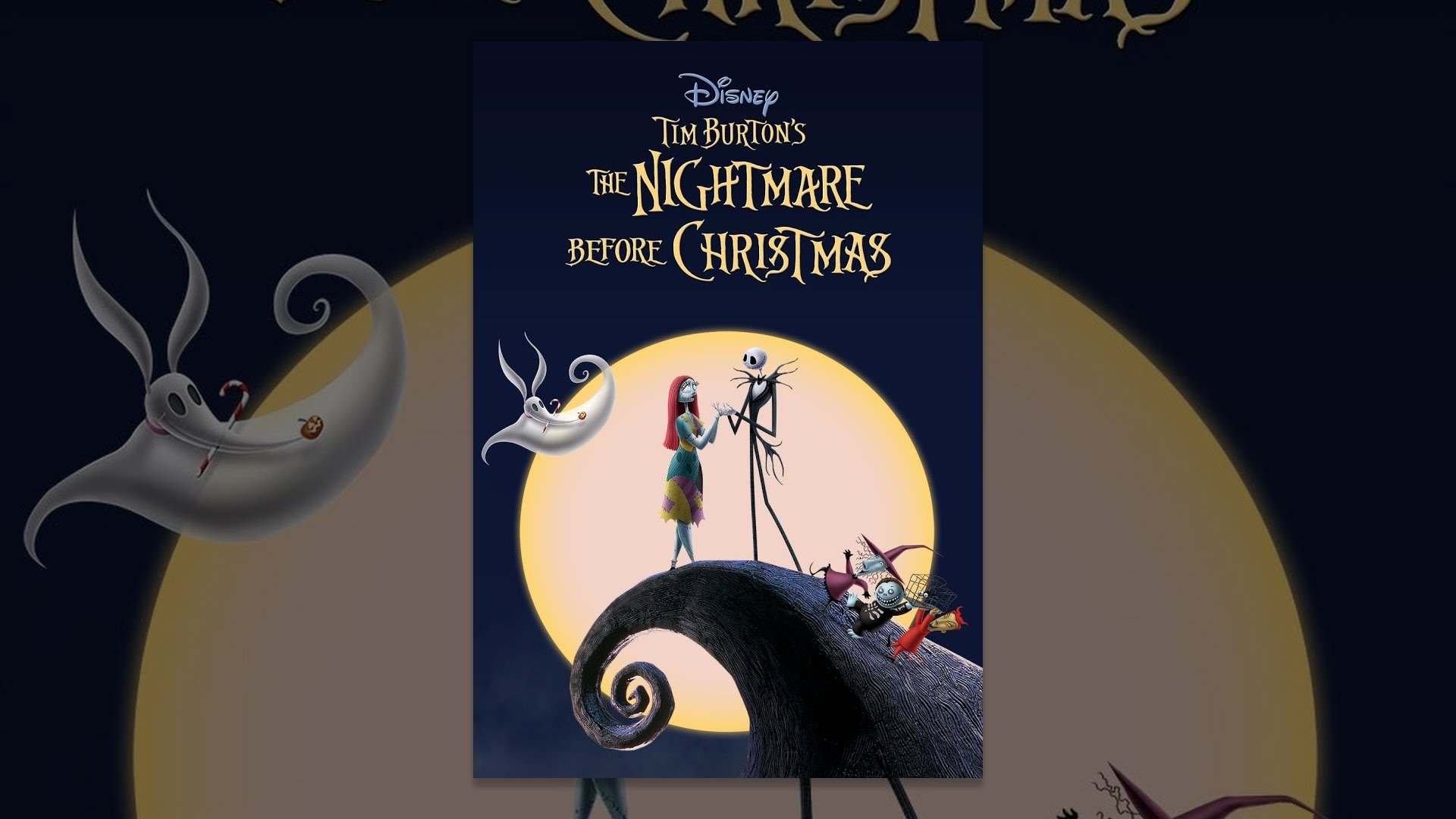 Nightmare Before Christmas - HD Wallpaper 