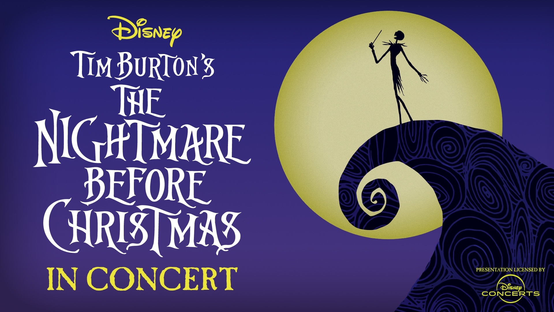 The Nightmare Before Christmas In Concert - Illustration - HD Wallpaper 