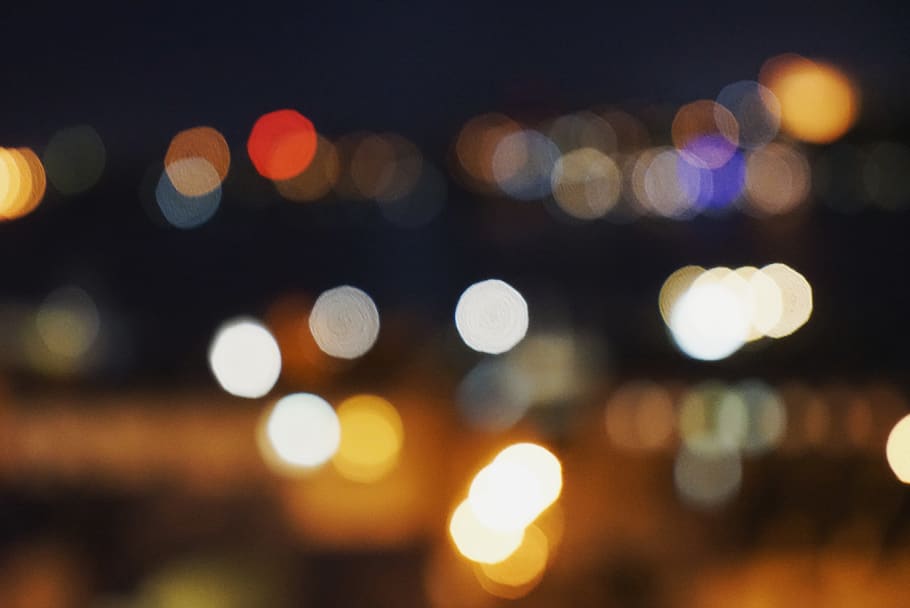 Canada, Québec City, Out Of Focus, Lights, Wallpaper, - Light - HD Wallpaper 
