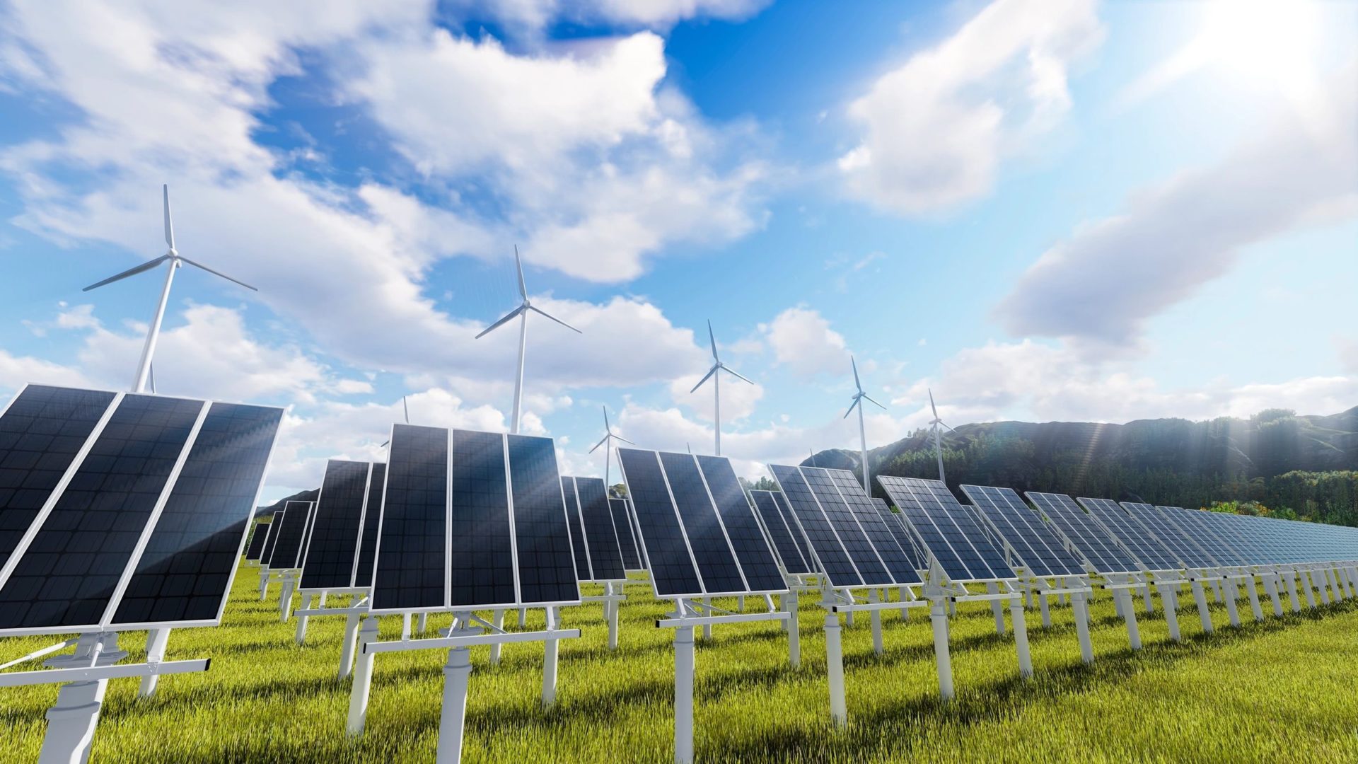 Renewable Energy - Solar Power - HD Wallpaper 