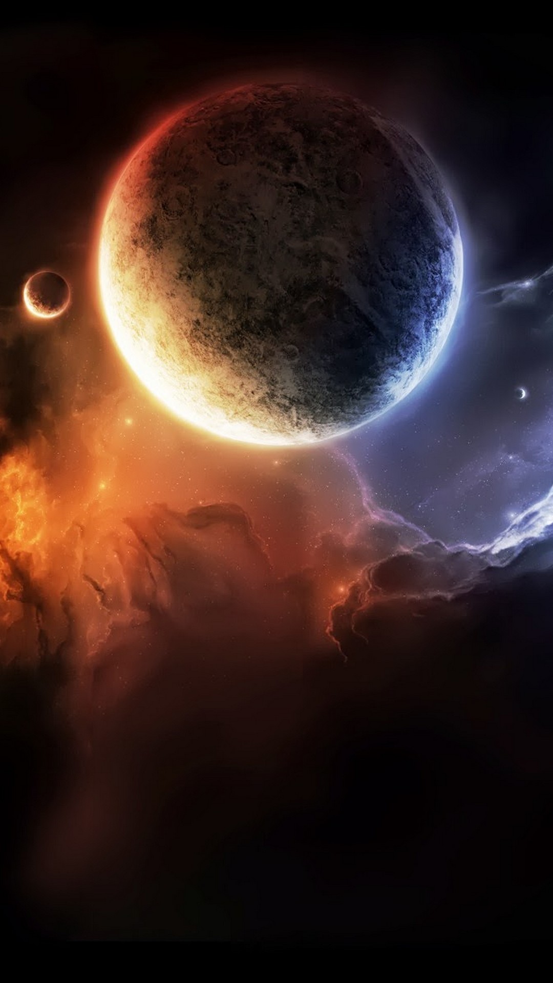 Space Iphone Backgrounds With High-resolution Pixel - HD Wallpaper 