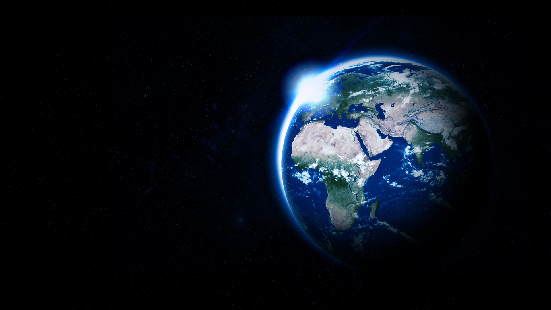 Earth From Space Hd Desktop Wallpaper - Earth Wallpaper Ipad Mini Hd - HD Wallpaper 