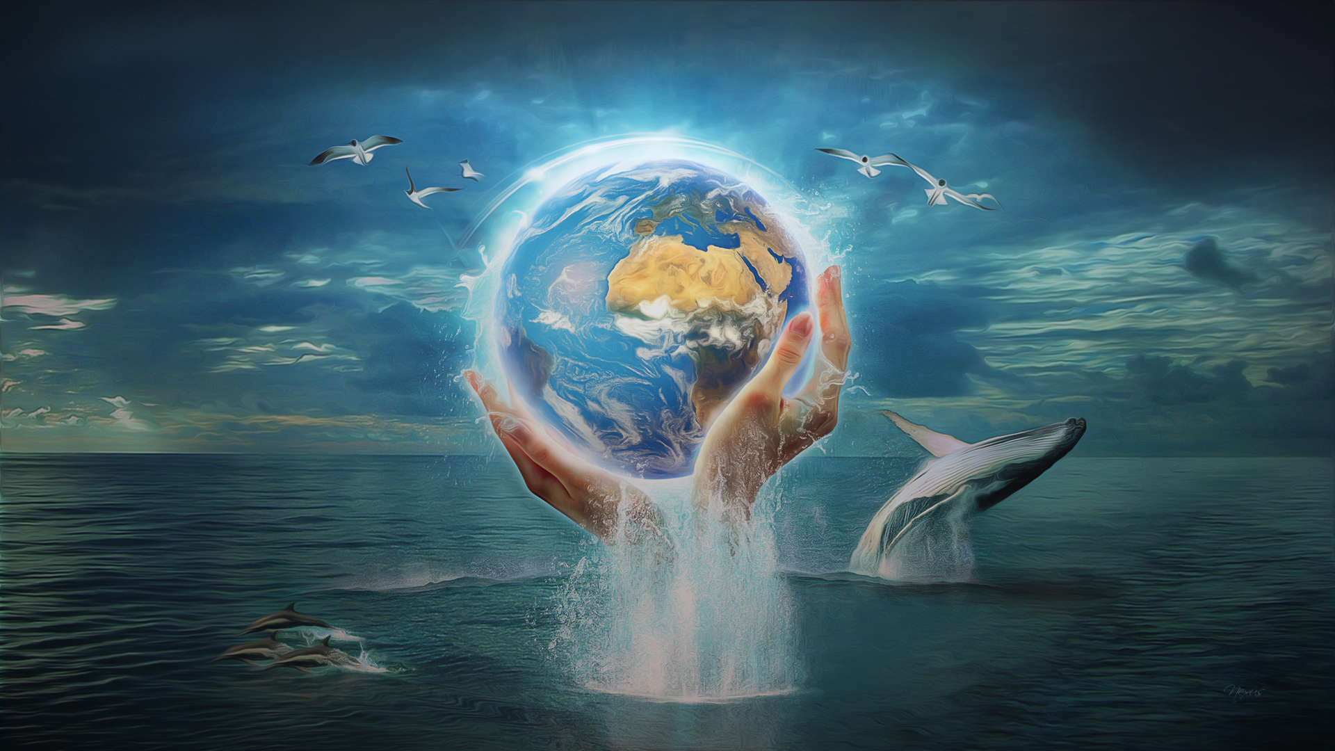 Water Important For All Living Beings - HD Wallpaper 