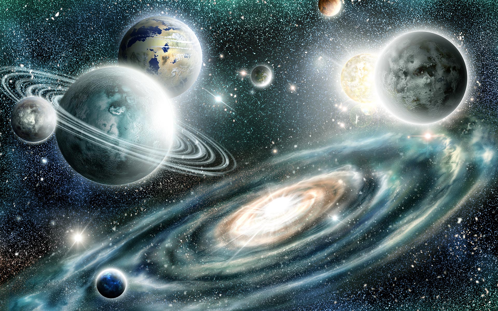 Space Galaxy Hd Wallpapers - Planet And Space Portrait - 1920x1200 Wallpaper  