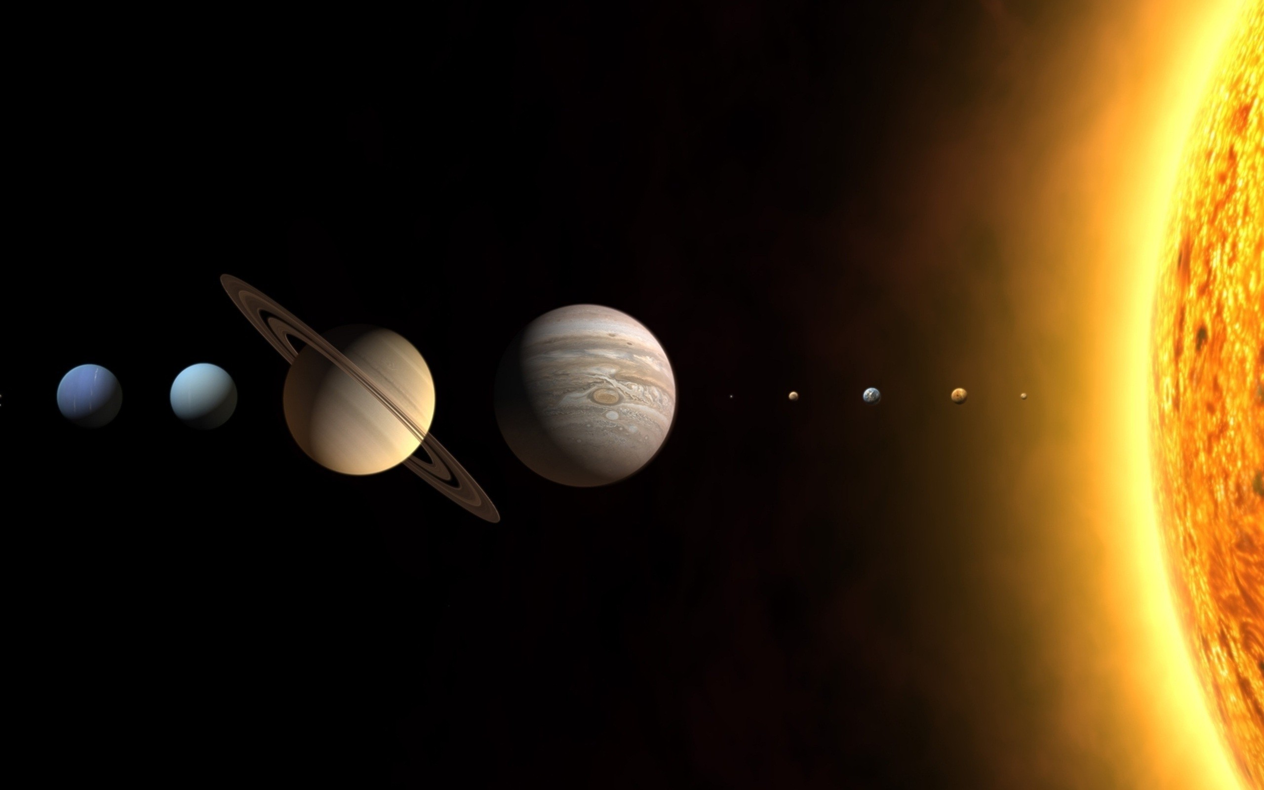 Data Src Large Solar System Backgrounds For Mac - Solar System High Resolution - HD Wallpaper 