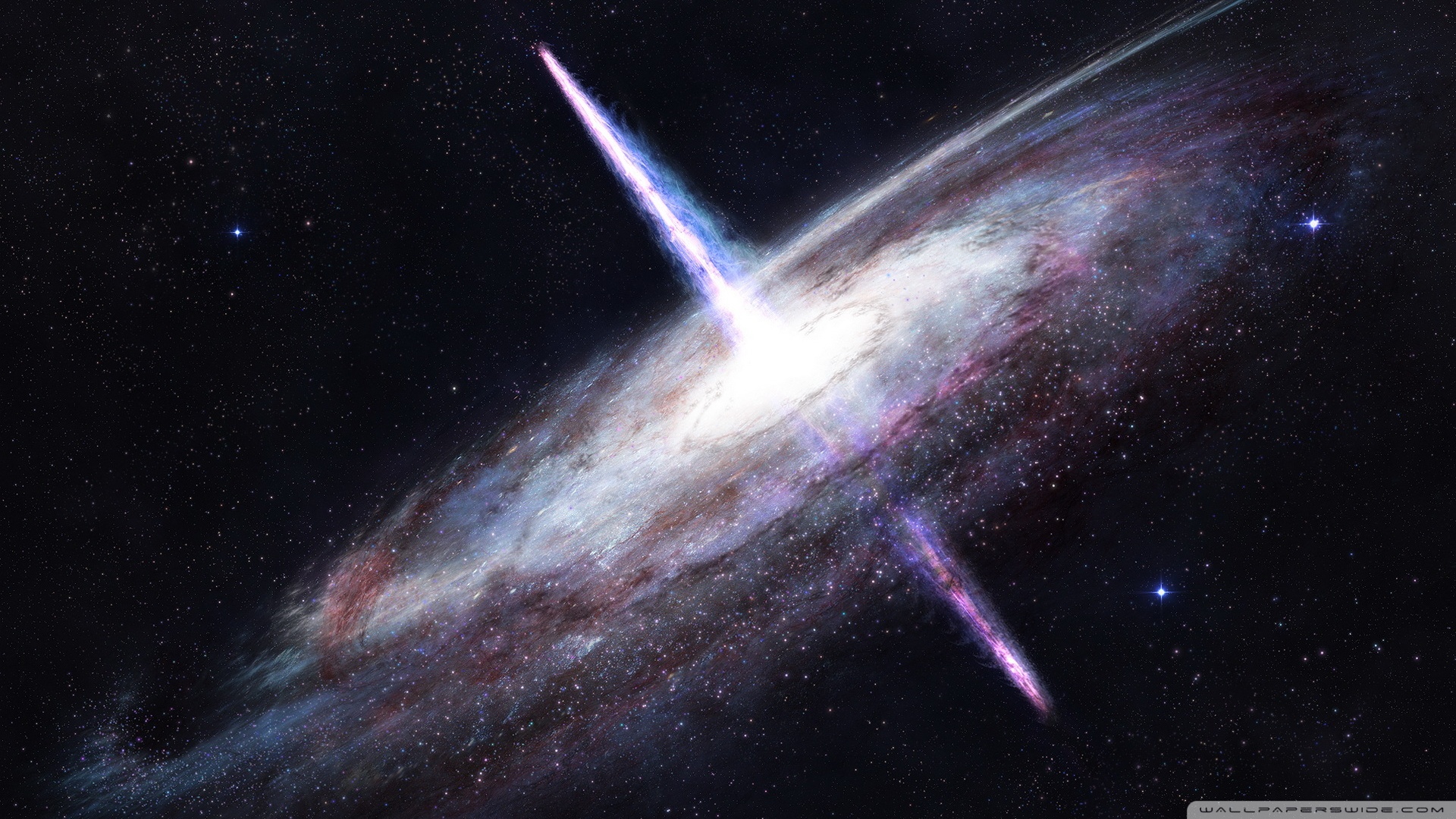 Quasar Outer Space - HD Wallpaper 