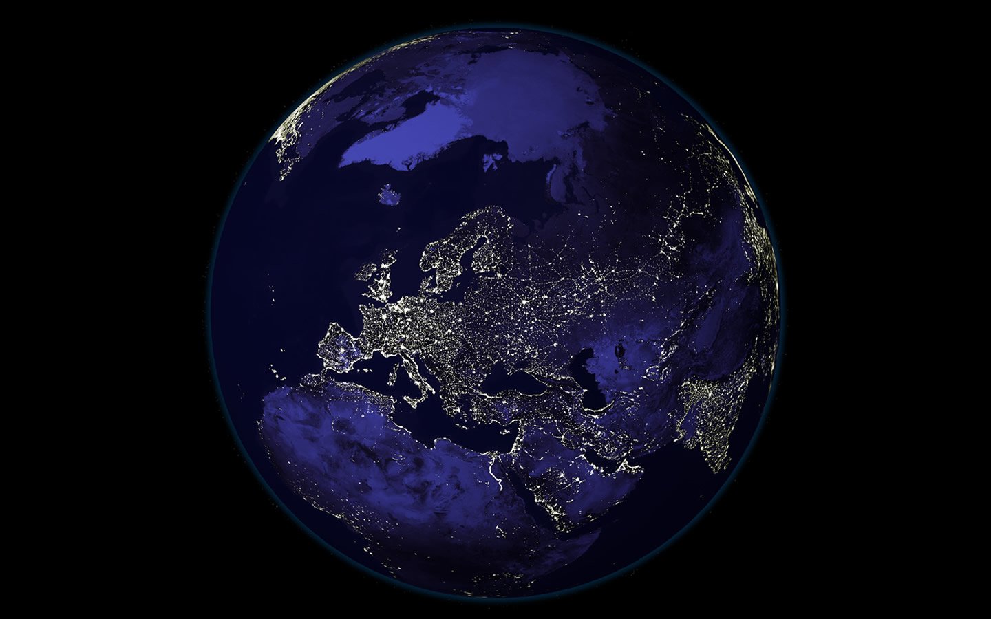 Nasa Europe From Space - HD Wallpaper 