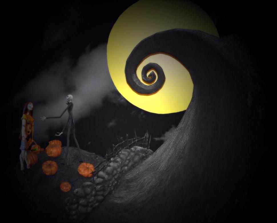 Jack N Sally Wallpaper,nightmare Hd Wallpaper,sally - Nightmare - HD Wallpaper 