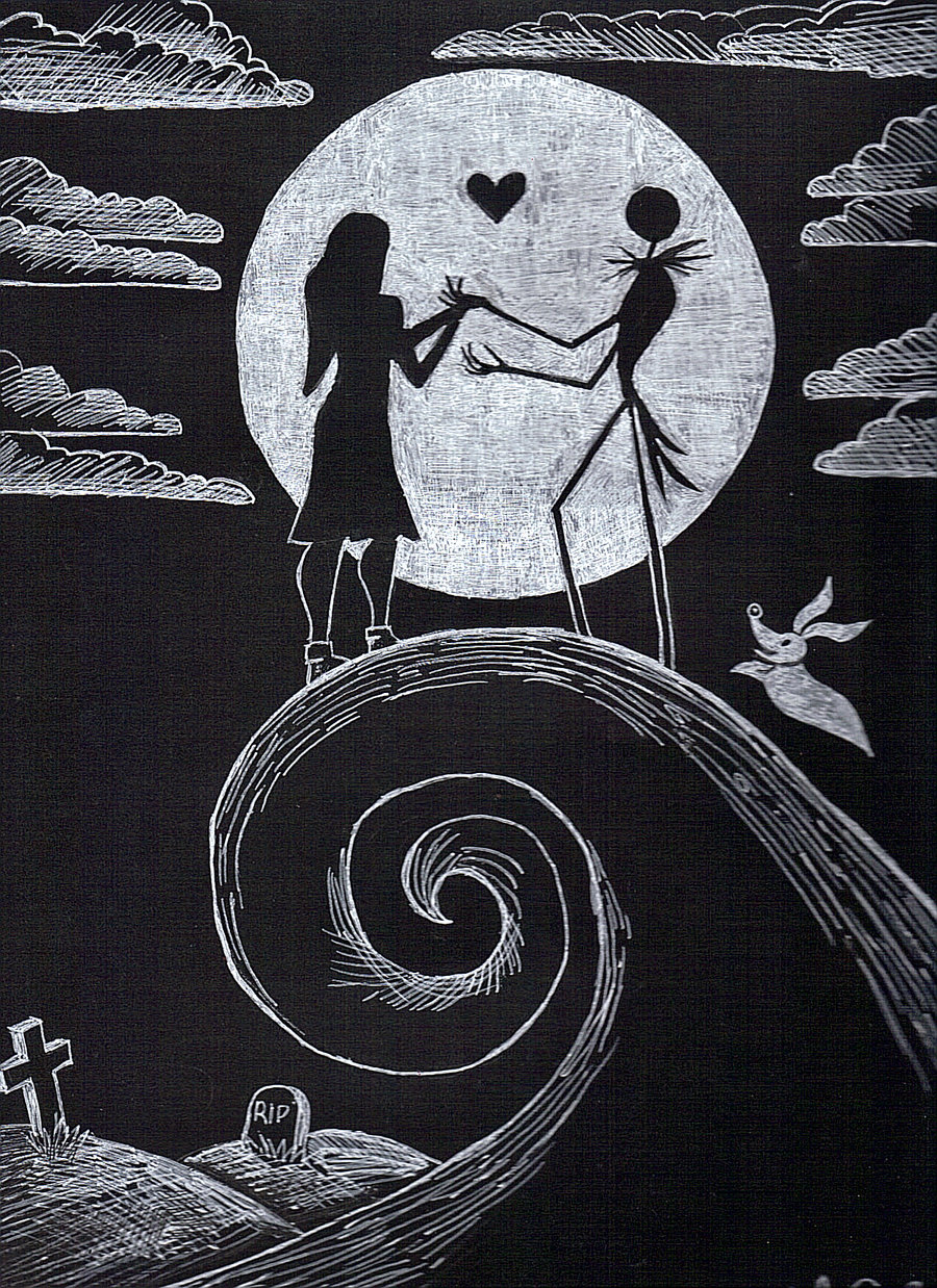 Love, Jack, And Sally Image Nightmare Before Christmas