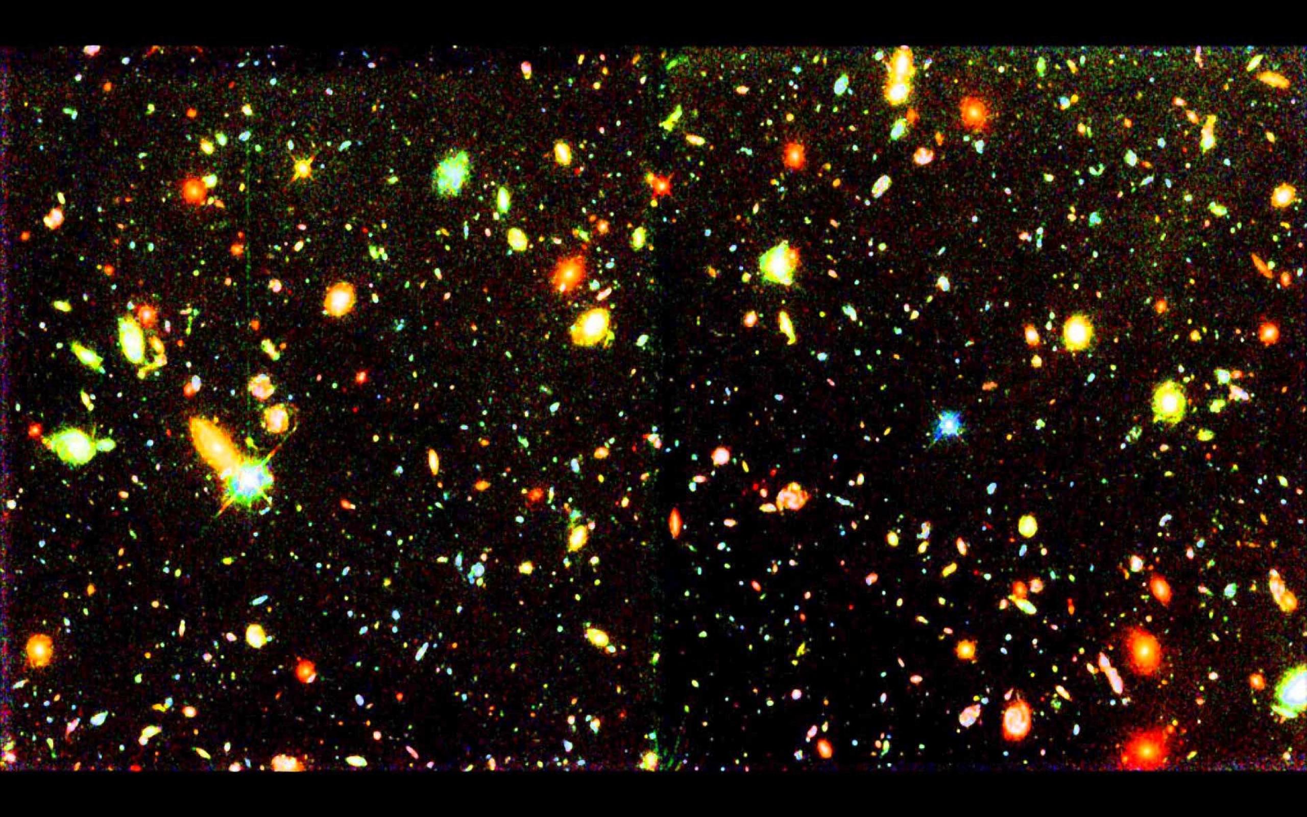 Hubble Ultra Deep Field Wallpaper - Hubble Ultra Deep Field - HD Wallpaper 