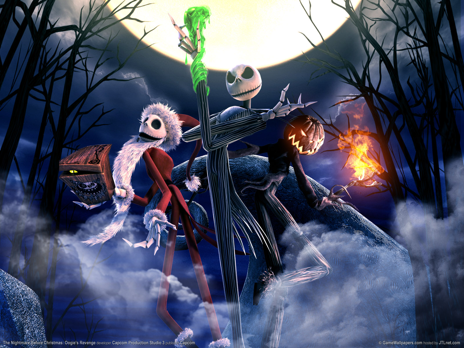 Game]the Nightmare Before Christmas - Nightmare Before Christmas Oogie's Revenge - HD Wallpaper 