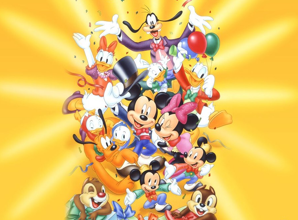 Disney Characters Wallpaper Hd - HD Wallpaper 
