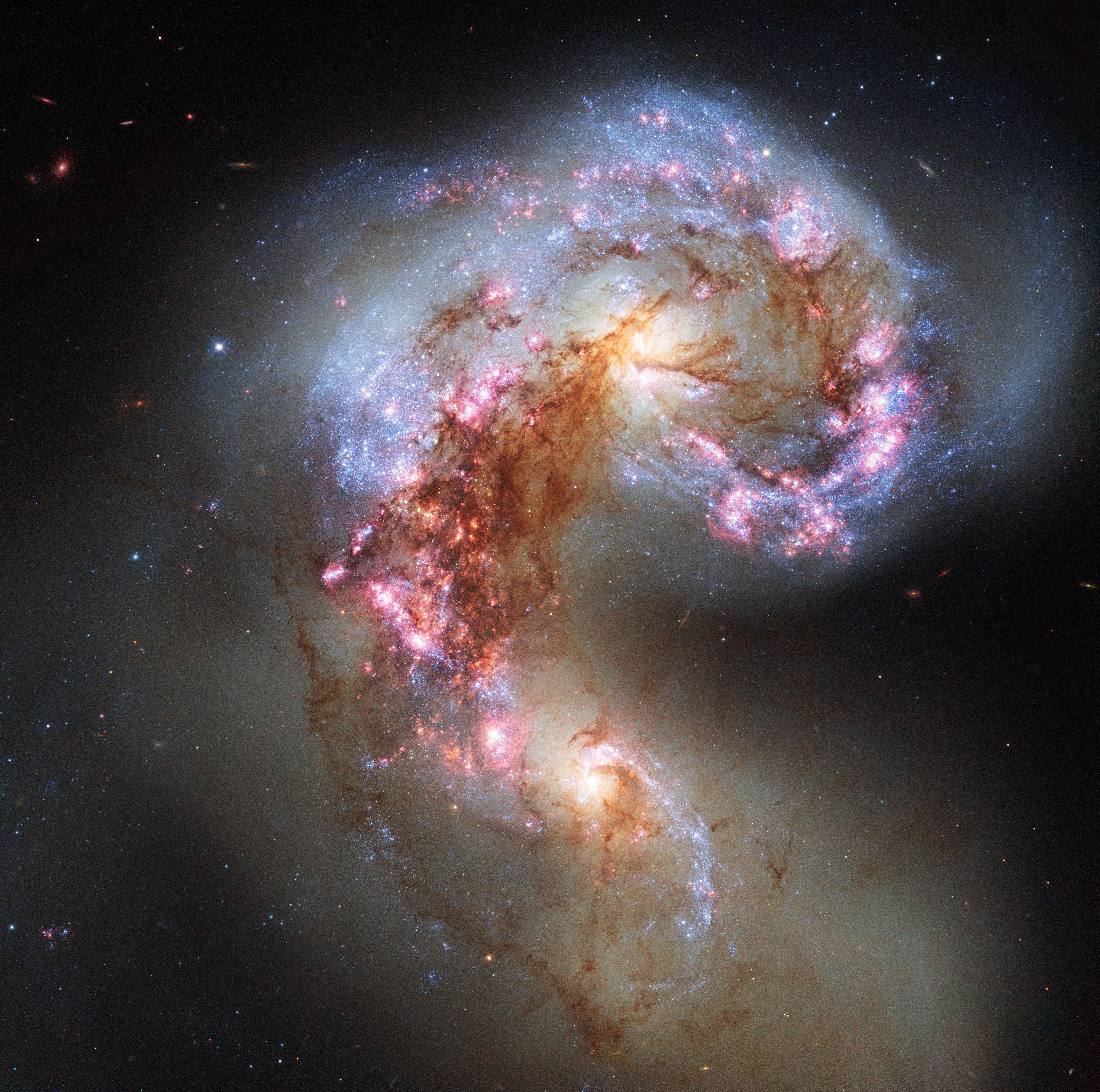 Antennae Galaxies - HD Wallpaper 