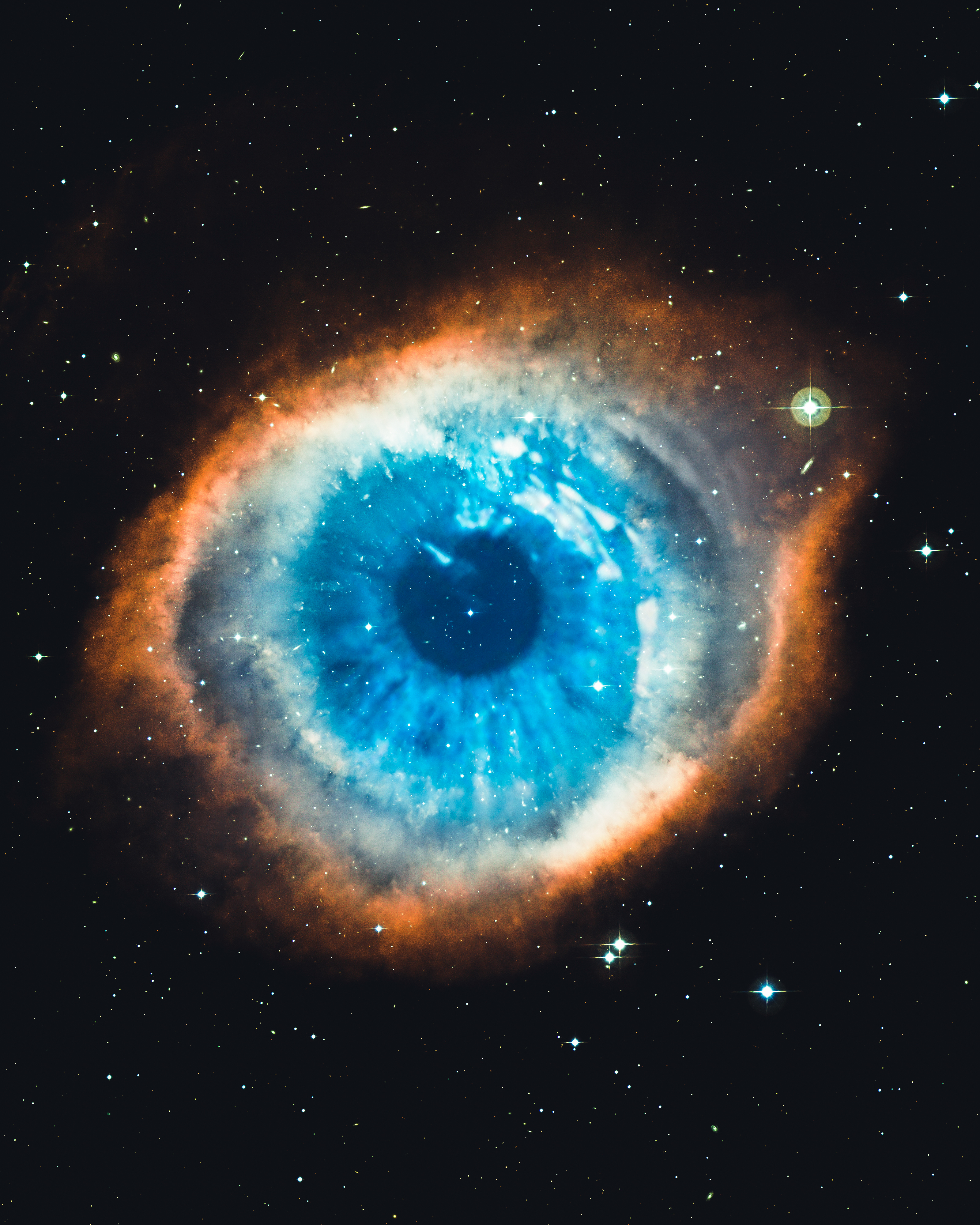 Helix Nebula Hd - HD Wallpaper 